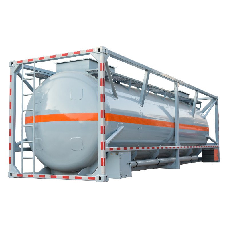 Oil Storage Tank Standard ISO Carbon Steel 40ft Fuel Tank Container